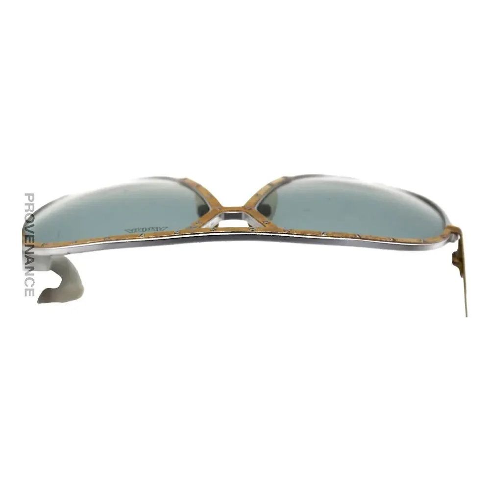 Gold Frame Gradient Lens Men’s Aviator Sunglasses